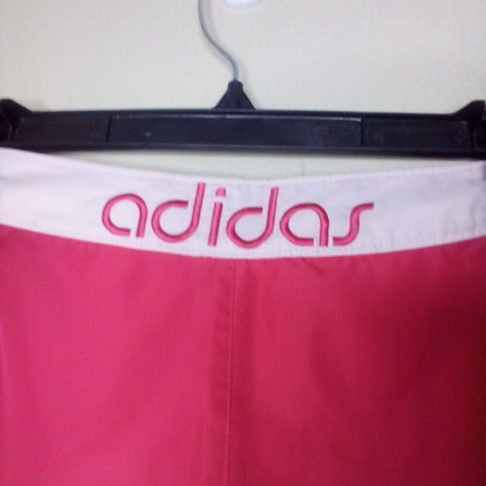 Adidas Shorts Women M ? Running Active Athletic Snap Hook Loop Pink - Picture 14 of 14